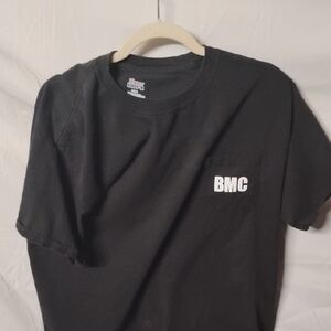 HMR0024 Hanes BMC Black Short Sleeve Men's Tee